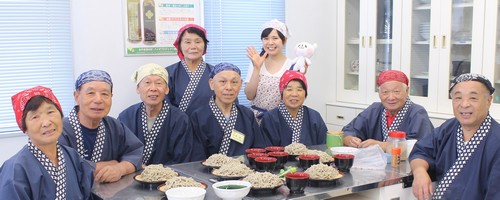 そば打ち体験in道の駅思川 小山イイトコ再発見の旅 おりっぷ