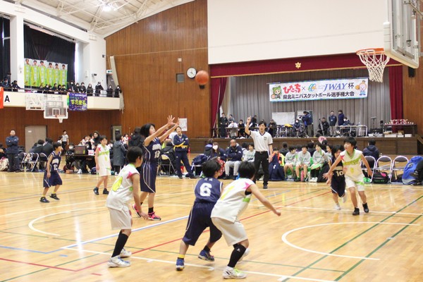 ひたっち Jway杯 県北ミニバスケットボール選手権大会 開催 いばナビ