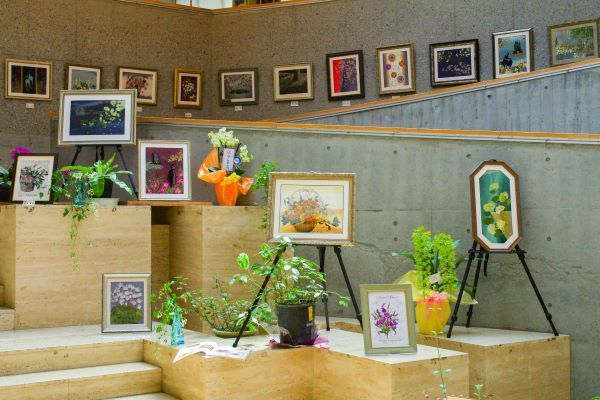 水戸市植物公園 いやしの押花展 水戸市小吹町 展示会 21年08月24日 火 21年09月05日 日 開催 いばナビ