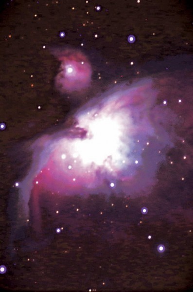 星を見る会<br />
オリオン大星雲と冬の星座を見よう