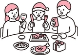 ～おはなしのへや企画～<br />
「クリスマスとおいしい料理」