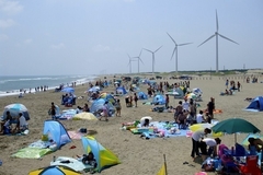 日川浜海水浴場