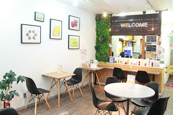 KAKIGORI&PANCAKE 未来氷カフェ 茨城 かき氷 店内
