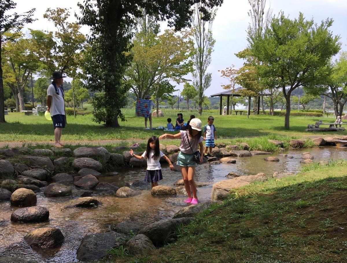 千波公園 せせらぎ広場(水戸市)