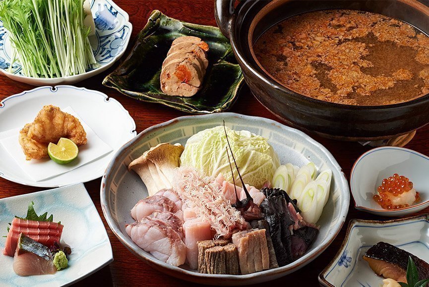 茶の間　あんこう鍋コース