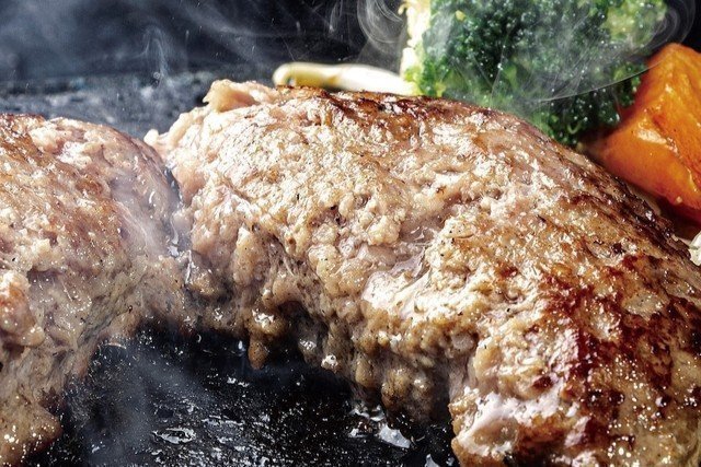 ウエスタン牧場　ハンバーグ