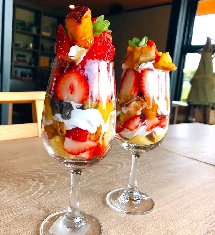 いちご狩り＆おいもといちごのパフェ作り体験