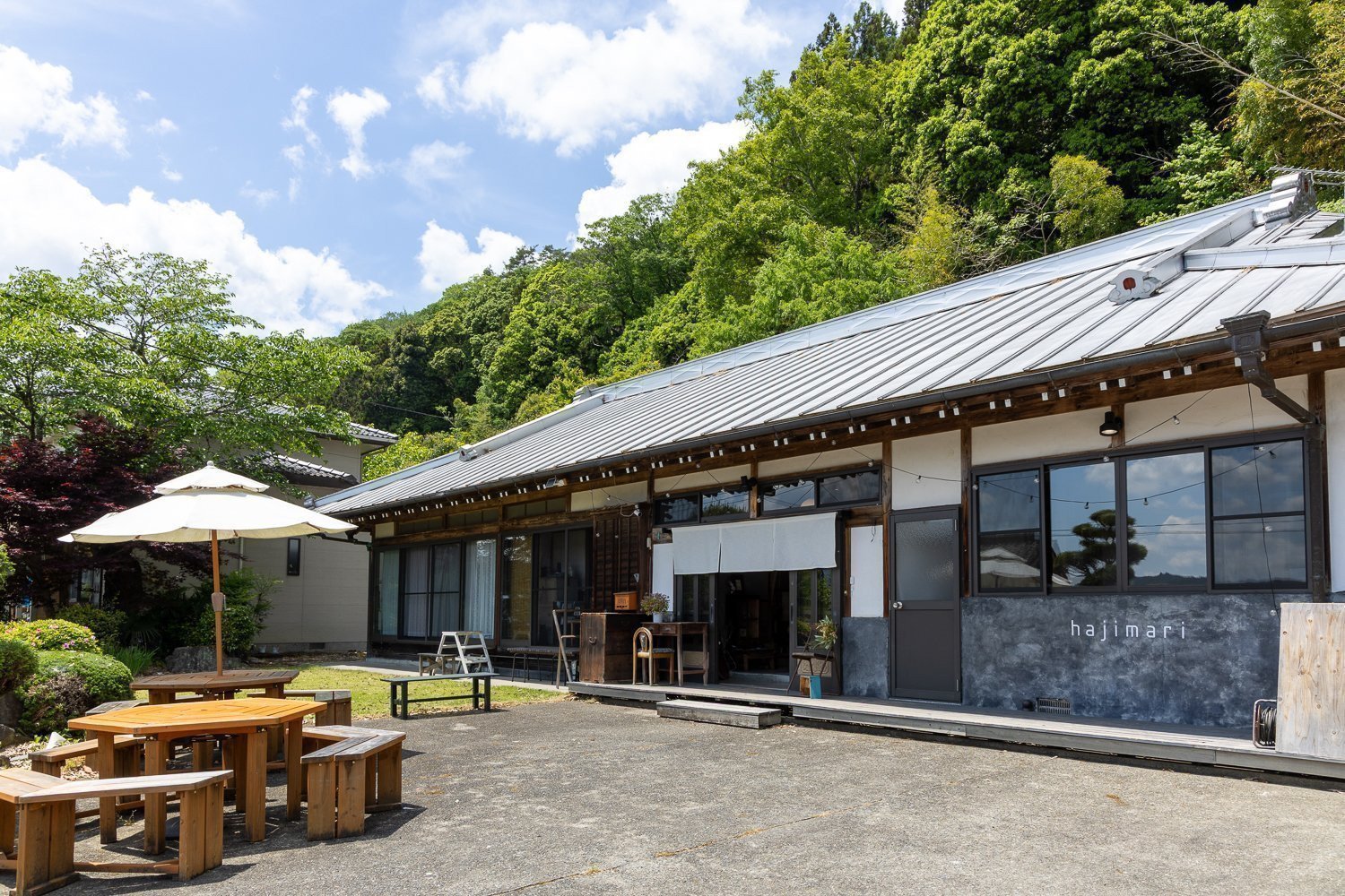 古民家カフェ外観