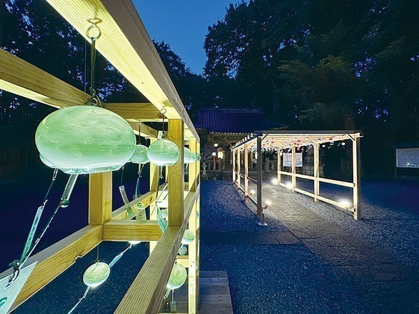 間々田八幡宮
涼風 風鈴まつり