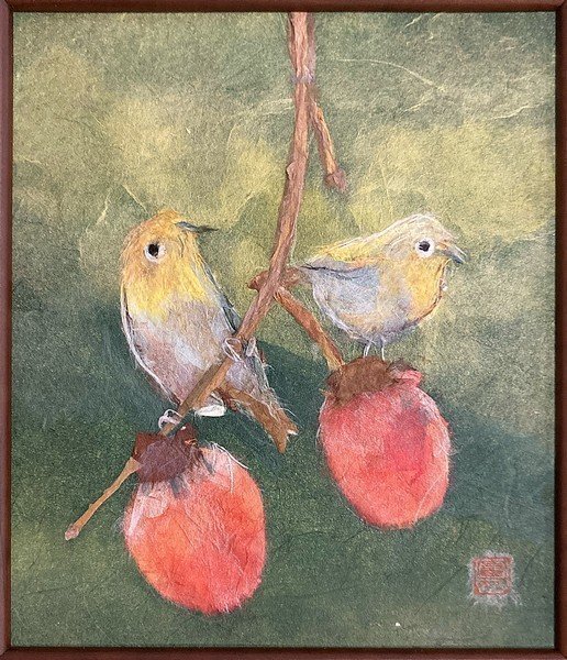 優しく温かな、ちぎり絵の世界
大川フクのちぎり絵回顧展