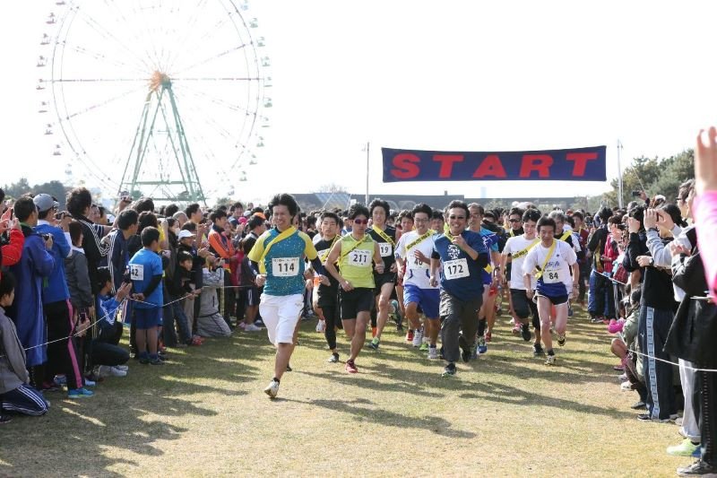 42.195kmリレーマラソン第32回国営ひたち海浜公園大会