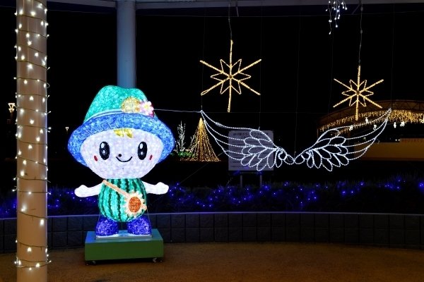 道の駅グランテラス筑西 冬季イルミネーション