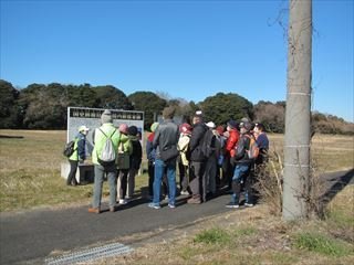 鹿嶋再発見まち歩きツアー
古代郡家の跡