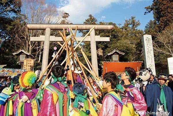 鹿島神宮の春の大祭
祭頭祭