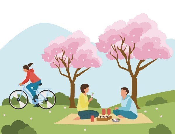 第2回 りんりんロード樺穂駅の花見