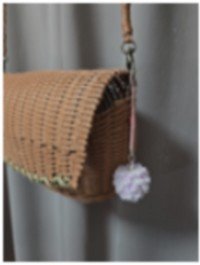 4月のワークショップ
くす玉のストラップ