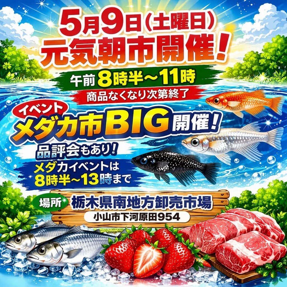 あなたにお得がきっとある♪
元気朝市