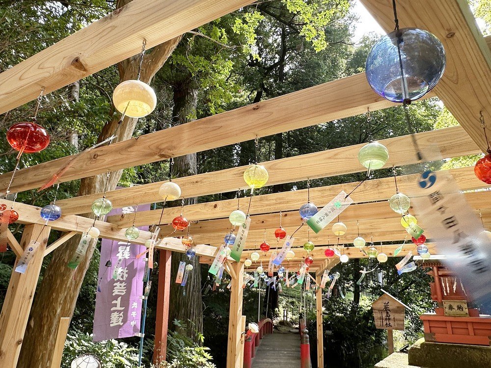間々田八幡宮
涼風 風鈴まつり