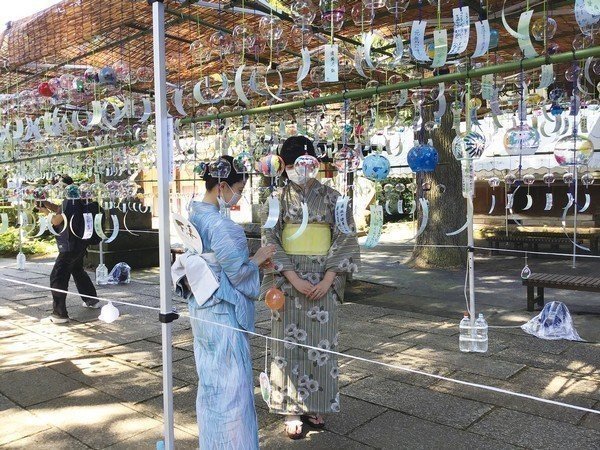 大宝八幡宮 風鈴まつり
