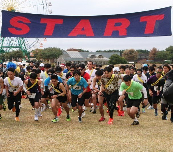 42.195kmリレーマラソン第33回国営ひたち海浜公園大会