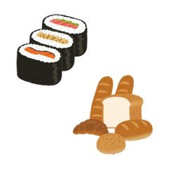 おはなしの部屋　絵本展
「ごはんとパンの絵本展」