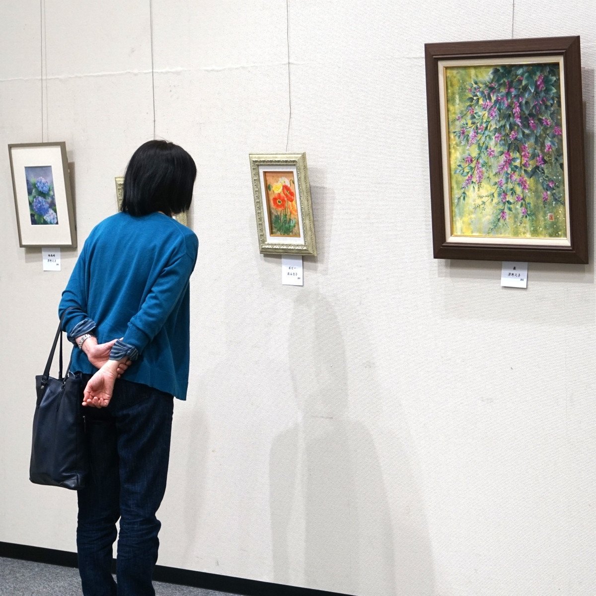 和紙ちぎり絵作品展