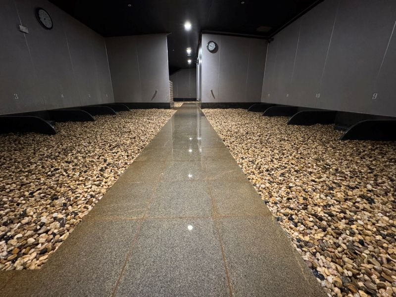 ミネラルミスト浴 mineral spa 嵐