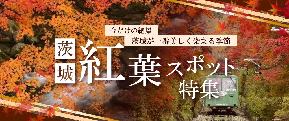 茨城県紅葉スポット特集2025